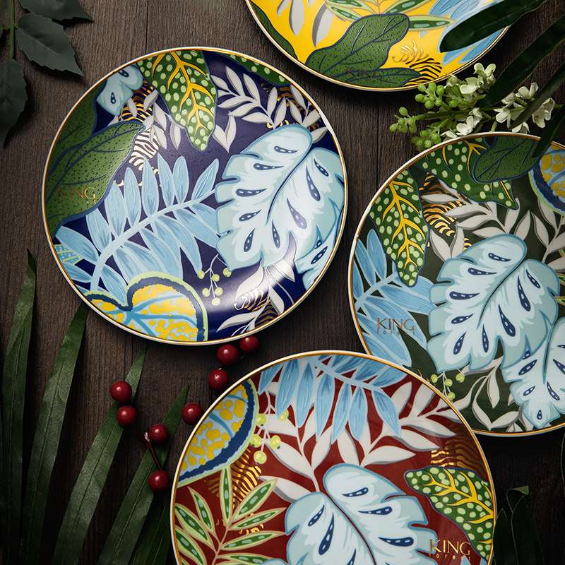 Tiger-Ceramic-Dessert-Plate Tiger-Ceramic-Dessert-Plate