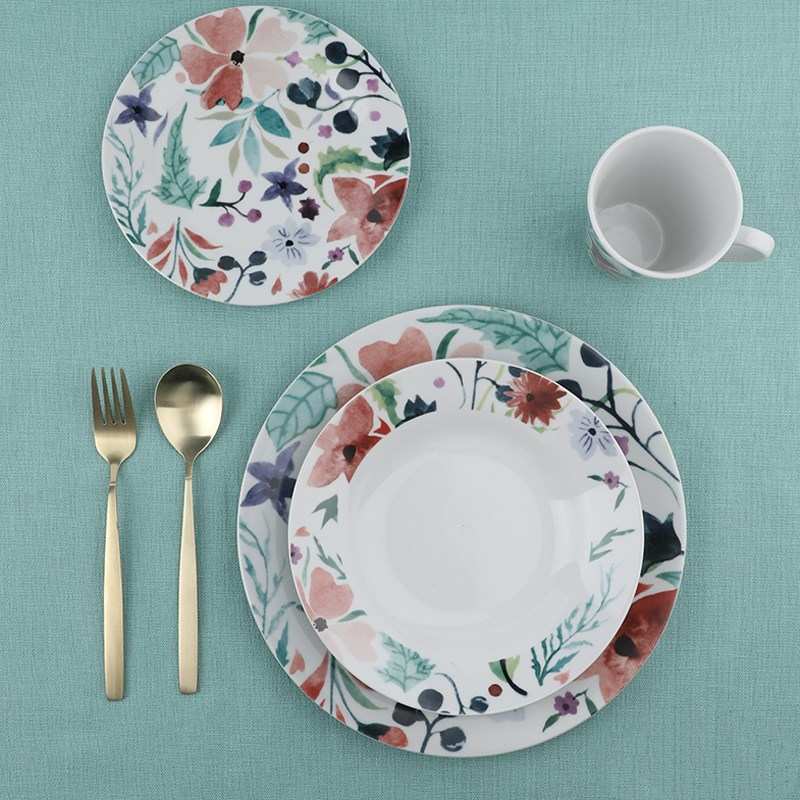 flower-plates-and-bowls-sets-for-4 flower-plates-and-bowls-sets-for-4