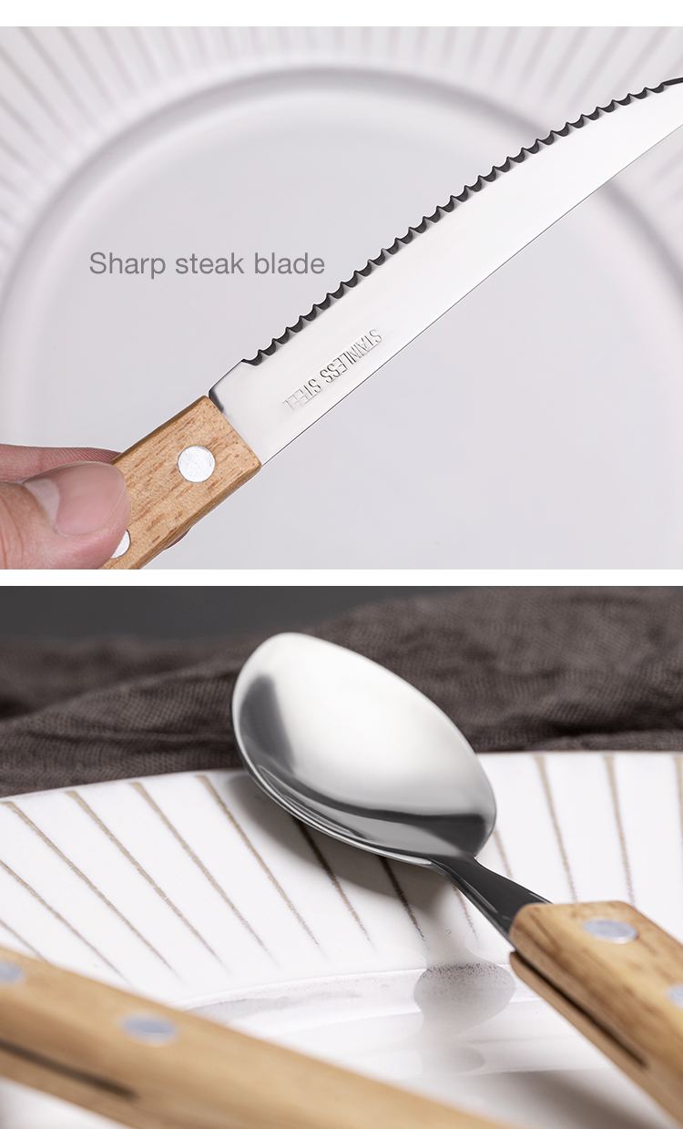 Silverware-Set-With-Brown-Handle-Kitchen-Utensil-Sets-for-4-Knife-Spoons-And-Forks-Set Silverware-Set-With-Brown-Handle-Kitchen-Utensil-Sets-for-4-Knife-Spoons-And-Forks-Set