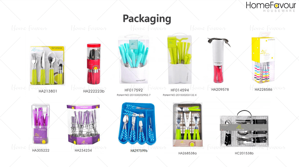 Pink-Candy-Color-Plastic-Handle-Silver-Flatware-Set-packing Pink-Candy-Color-Plastic-Handle-Silver-Flatware-Set-packing