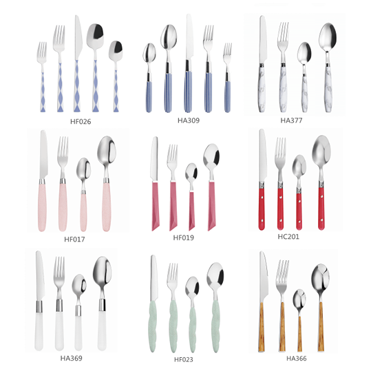 option-of-color-flatware-set option-of-color-flatware-set