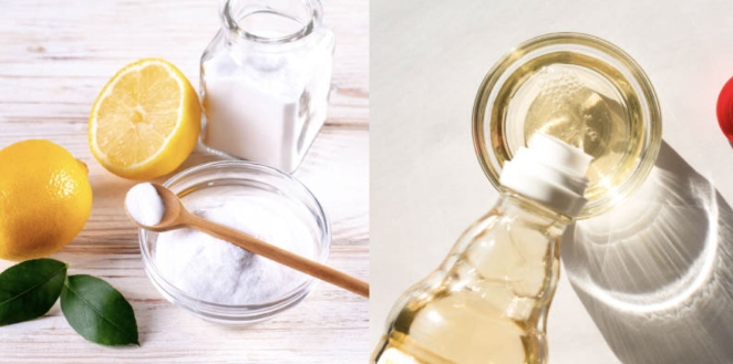 Lemon juice or vinegar to clean stains from flatware.jpg