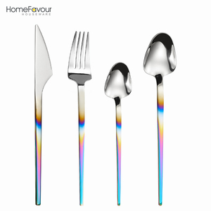 HF19036TRH Shark Gradient Silver Stainless Steel Cutlery Set