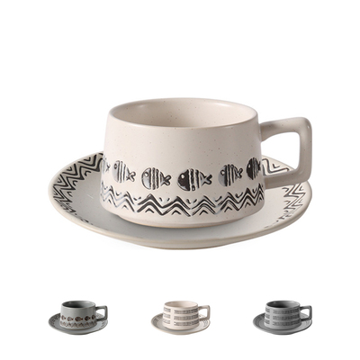 Guowang Tapered Coffee Cup & Saucer