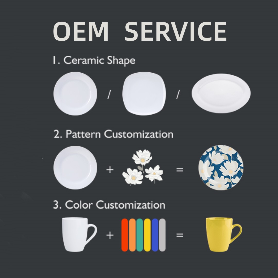 ceramic dinnerware customization service