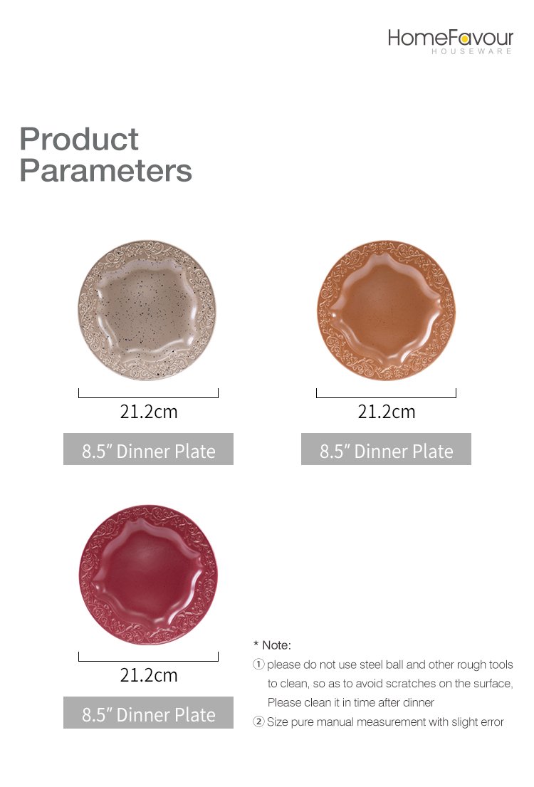 Fine-Earthenware-Dinner-Plate,8.5