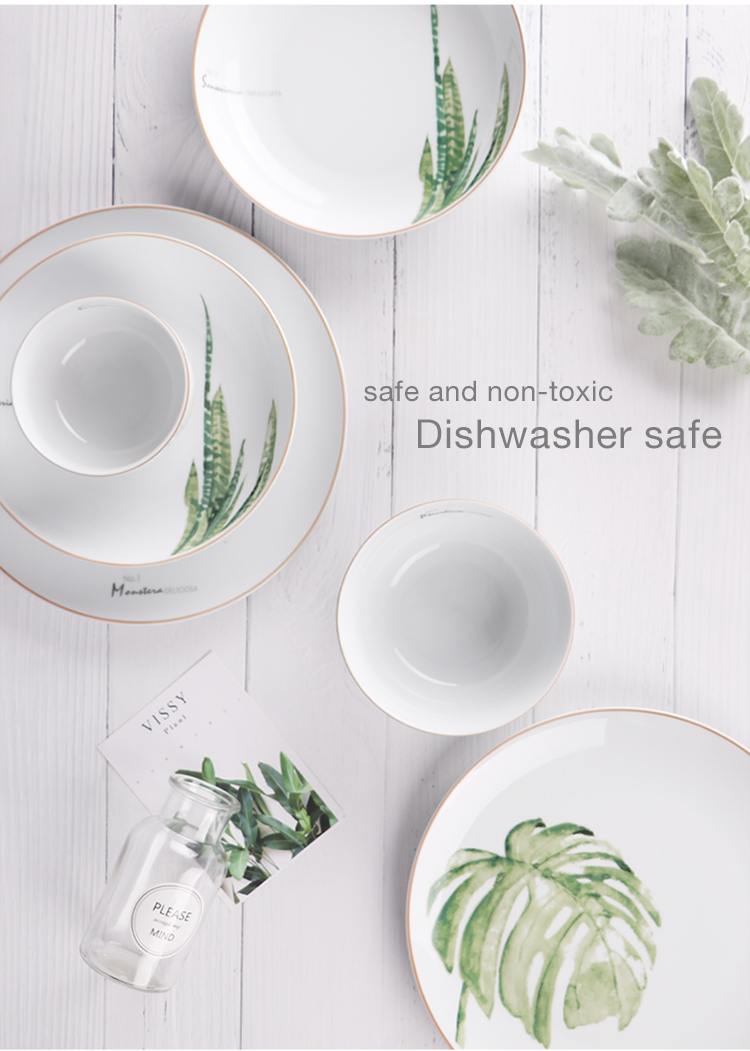 Palm-Leaf-16pcs-Porcelain-Dinner-Set