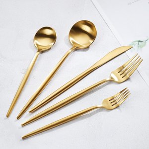 Cutipol gold cutlery set