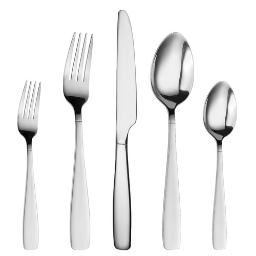 LY000 20-Piece Stainless Steel Crown Flatware Set, Service for 4