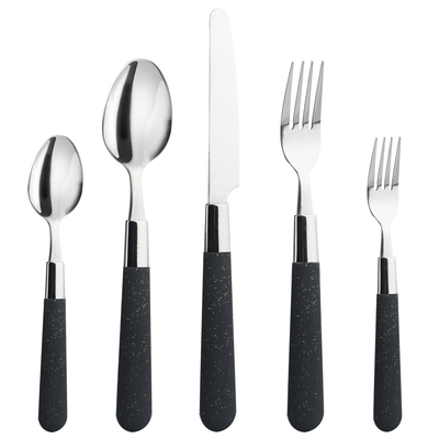 HA228CStainless Steel Silverware/Cutlery Set With Colored Handles Comfortable to Hold